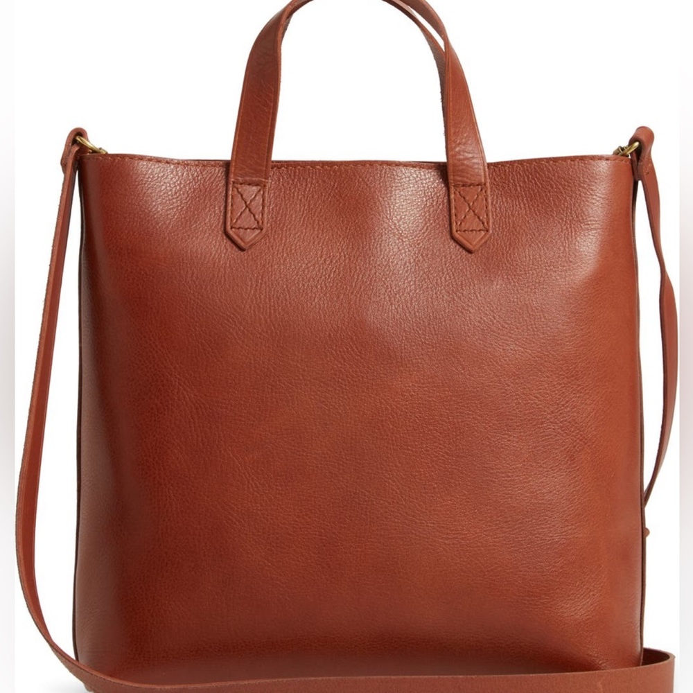 Madewell Small Transport Tote, English saddle